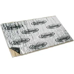 RBL Products  Xtreme Dynamat Sheet - 18 x 32 in., Aluminum, Flexible, Thin, Paintable