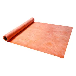 VEVOR Waterproof Membrane for Shower, 3.3 x 33 ft 108 sq.ft Waterproofing Tile Membrane, 20 mil Thickness Polyethylene Fabric Roll, Easy to Cut for Bathroom, Kitchen, Sauna, Walls, Underlayment