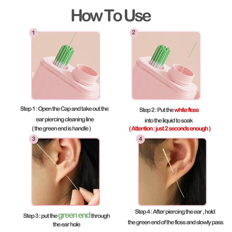 Ear Wax Removal Kit, Portable Ear Cleaner with 240pcs Disposable Ear ...