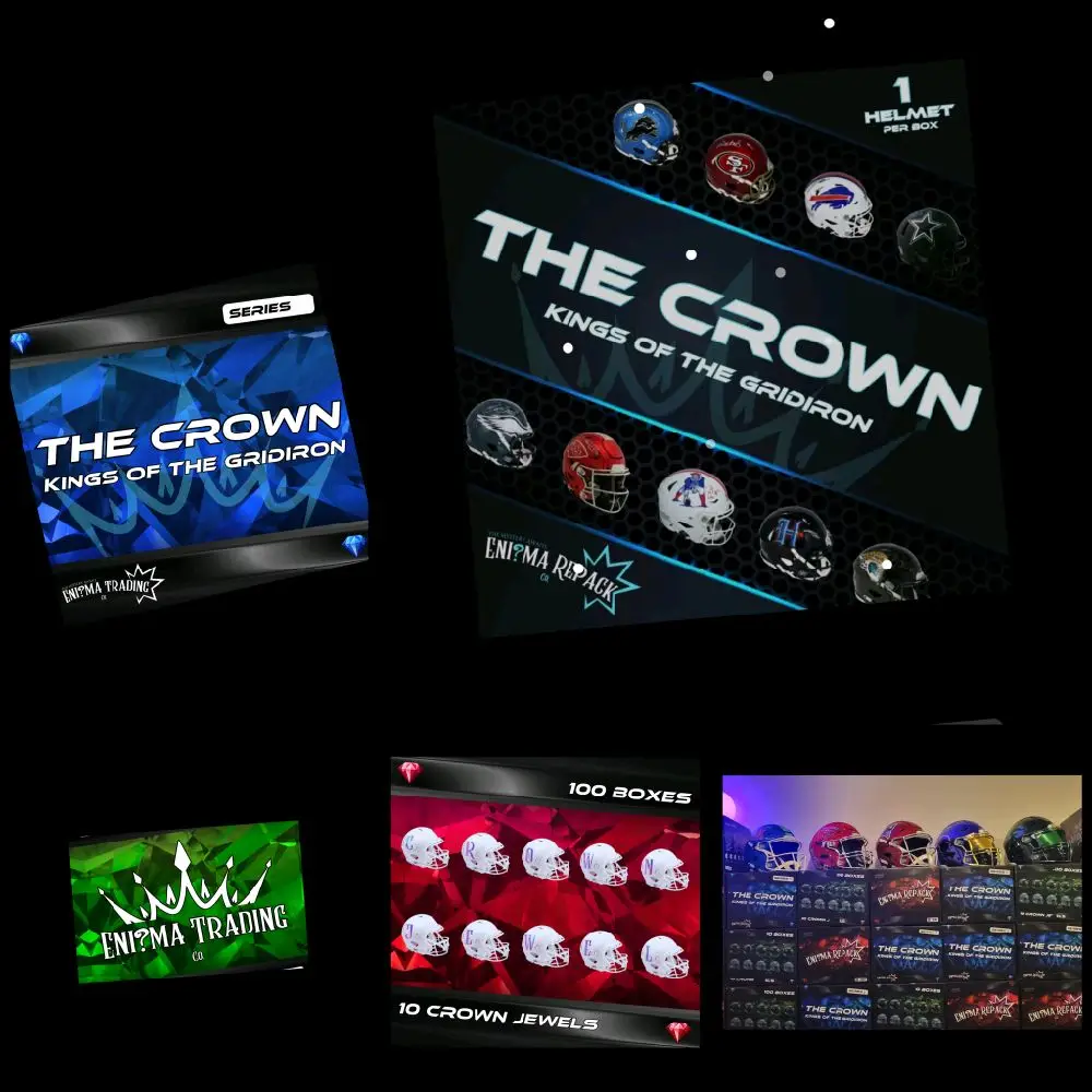 PYD 1- The crown full size lid - sports trading cards