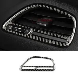 Carbon Fiber Passenger Air Vent Overlay for Dodge Challenger 2015-2023