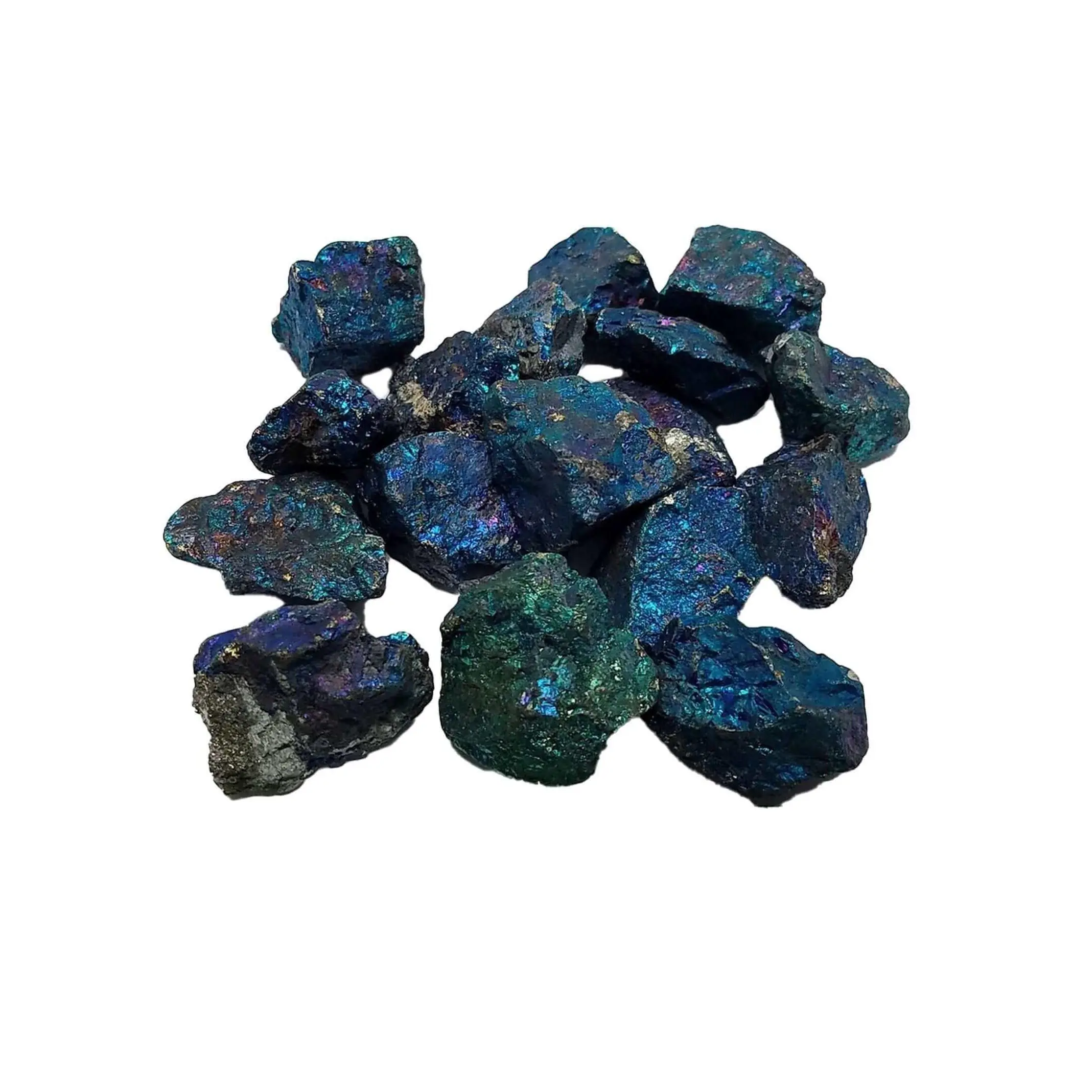 Peacock Copper Rough Stones