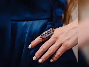 PH Kyanite Ring, Gemstone Ring, Balance Stone