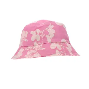 PUMA Womens Floral Bucket Hat Casual - Pink