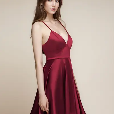 alice and wonderland homecoming dress Zapakasa Women Cute Glitter Blue Homecoming Dress with Beading A Line  Spaghetti Straps Corset Cocktail Party Dress main image 0