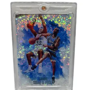 Shaq & Penny Custom Color Splash Card