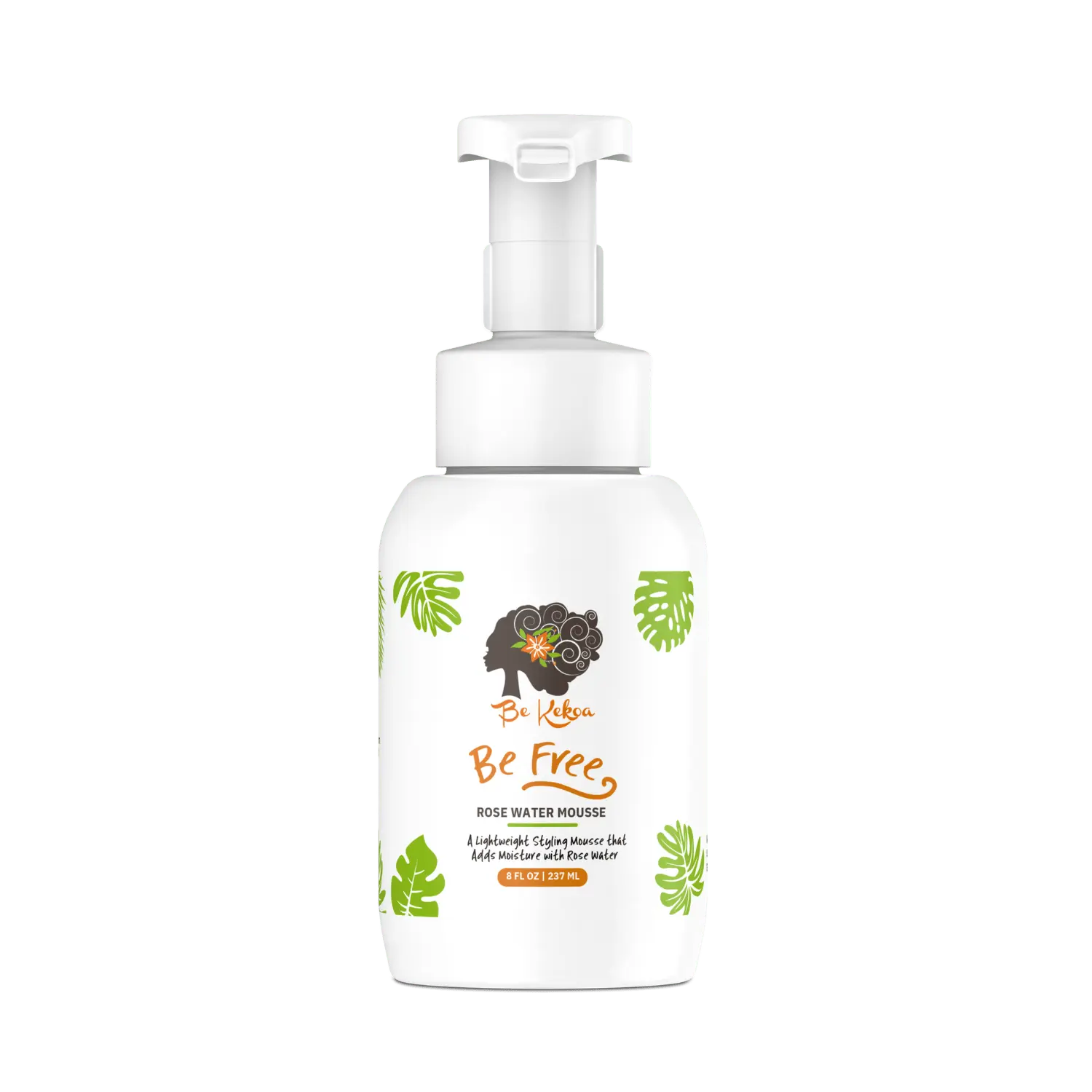 Be Free Rose Water Mousse Lightweight Haircare Lengthening Volumizing Curl Styling