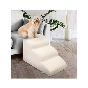 Orthopedic Dog Stairs & Ramp - High-Density Foam Pet Steps for Injured/Senior Pets to Access Beds & Couches