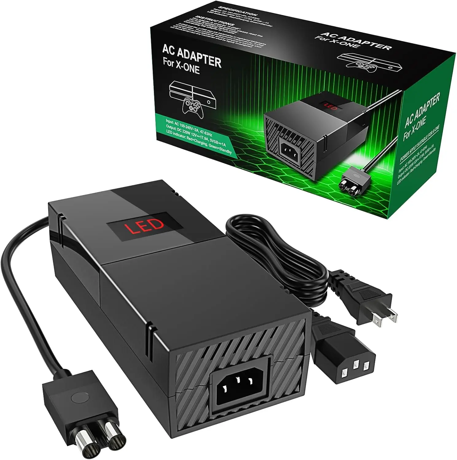 Power  for  One,   one Power Brick Low Noise Fast Charger 110-240V  Version