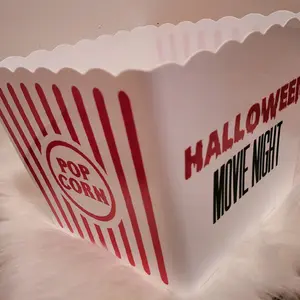 Custom Movie Night Popcorn Set