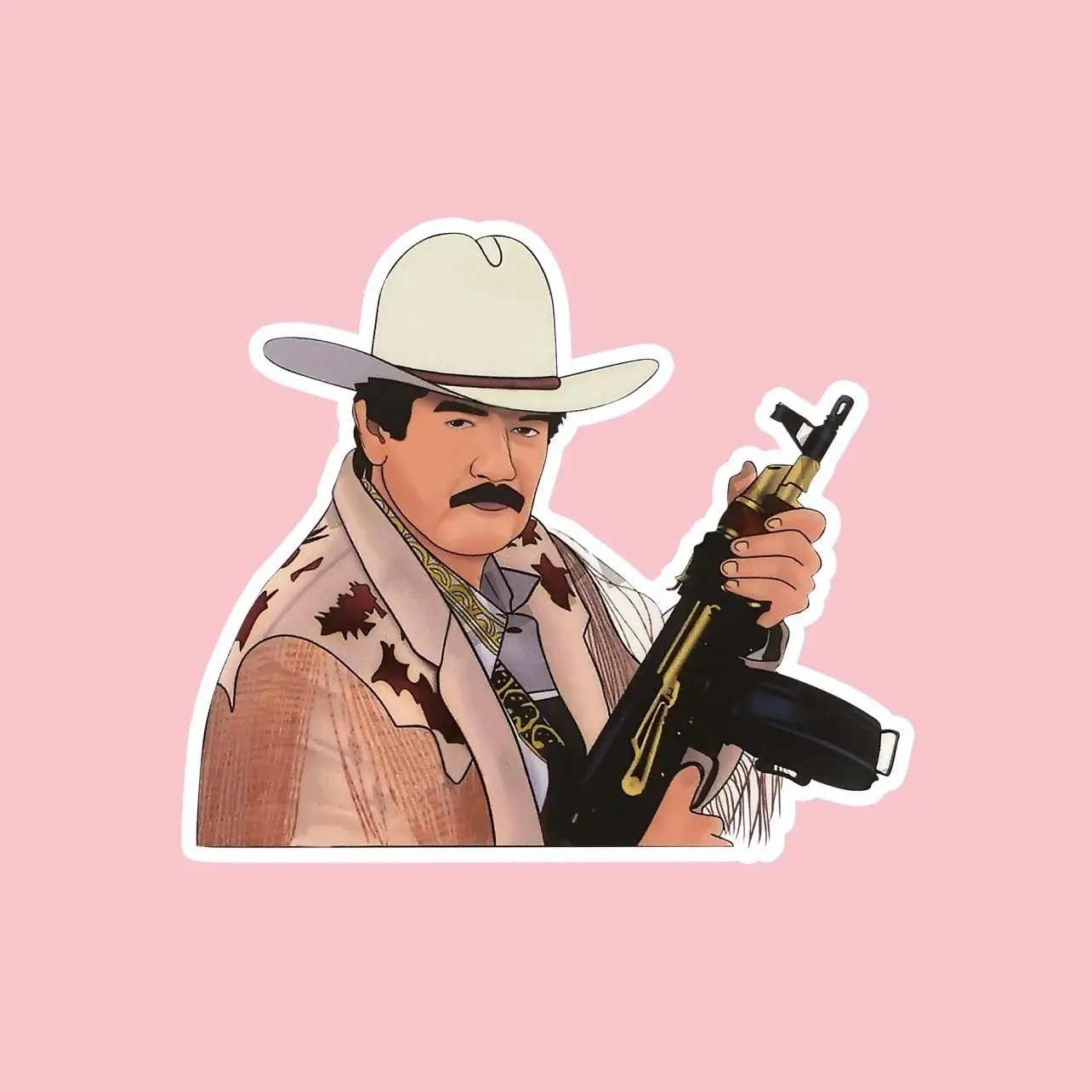 Beto Quintanilla Vinyl Sticker - Maga Union Welder Patriotic Hard Hat Sticker - Cars, Trucks, Laptops, Coolers, Toolboxes, Windows & More Waterproof Vinyl Sticker
