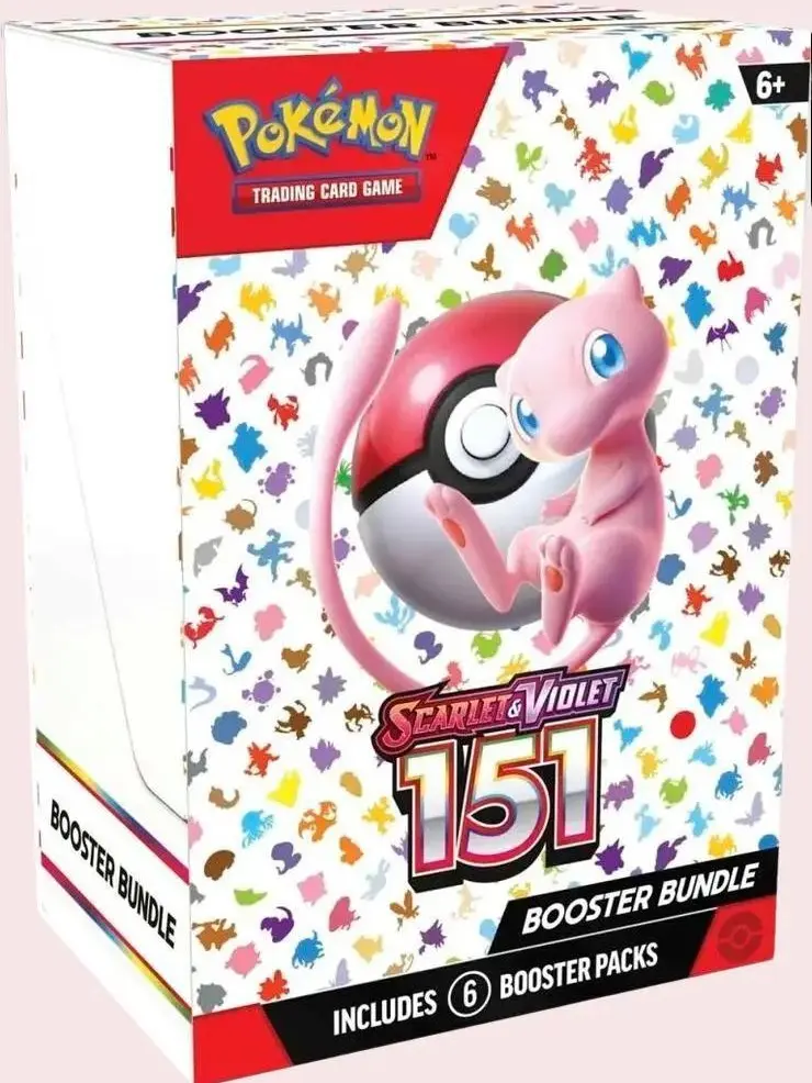 Pokemon Scarlet & Violet 151 Booster Bundle 6 Packs