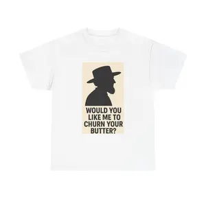 Amish Charm, Butter Included – Hilarious Country Humor T-Shirt