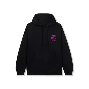 Anti Social Social Club Bubblegum Hoodie Black (men) by StockX