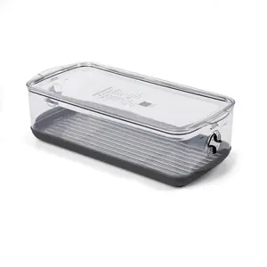 ProKeeper+ by Progressive Stackable Produce ProKeeper Storage Container with Stay-Fresh Vent System (PKS-917 (5.7qt Long Produce))