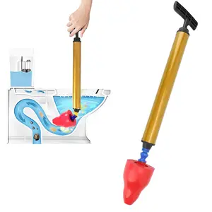 High Pressure Toilet Plunger, Toilet Unclogger Air Drain Blaster, Drain Plumb Plunger Gun, Heavy Duty Plunger for Bathroom and Plumbing Clogs