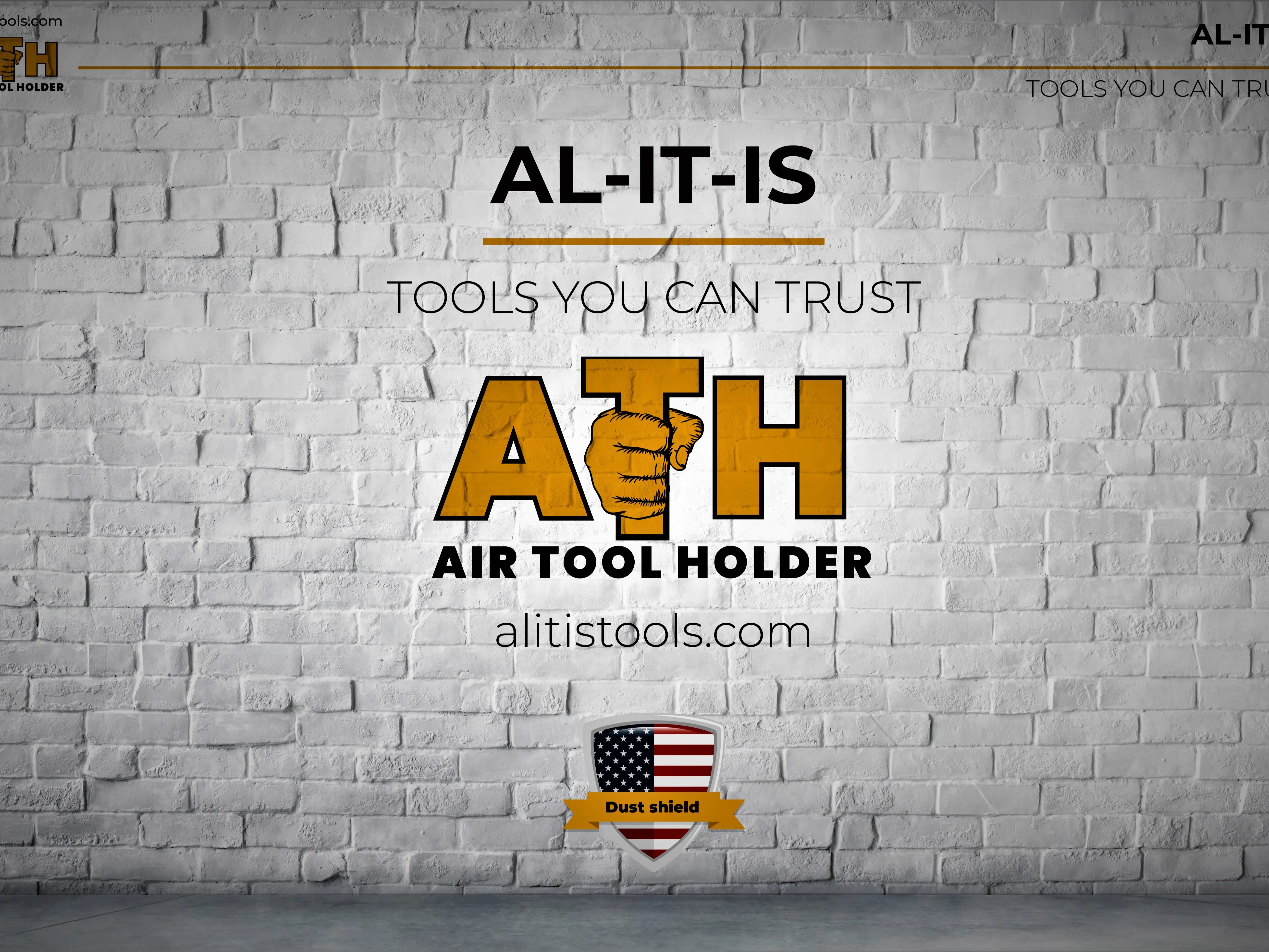 Air tool holder