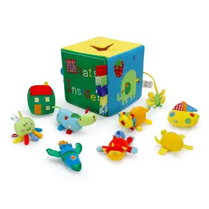 Baby Surprise Box with 8 Colorful Sensory Baby Toys for Early Learning