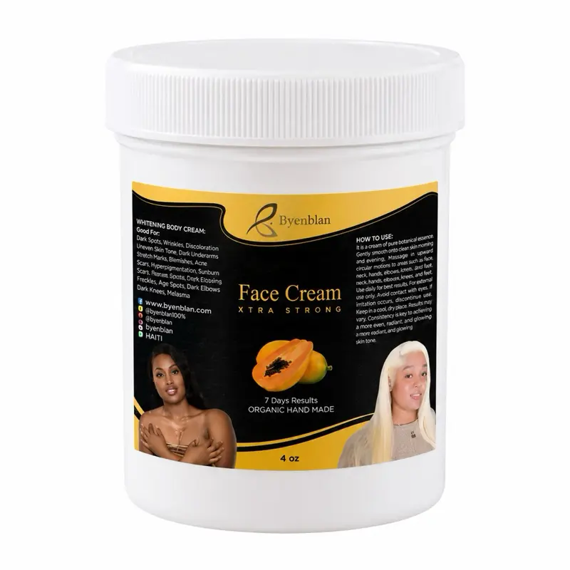 Byenblan papaya face cream 4oz