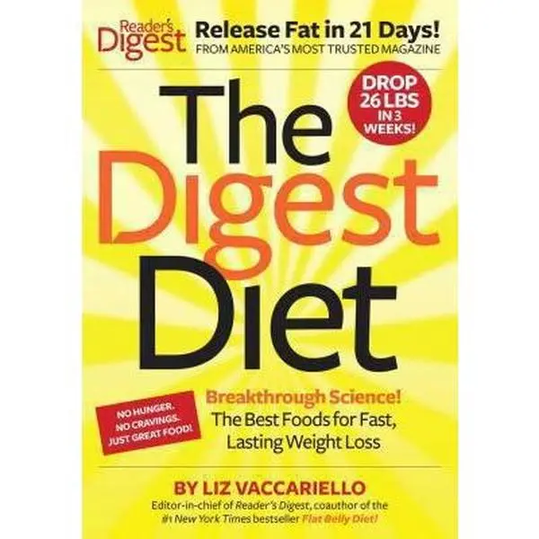 USED-The Digest Diet: The Best Foods for Fast, Lasting Weight Loss by Liz Vaccariello (Hardcover)