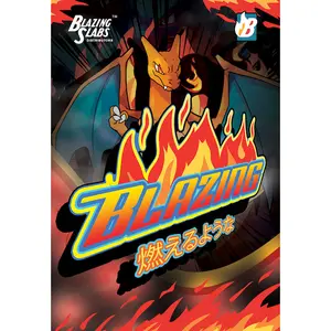 Blazing Premium Slab Box - 1 English or Japanese PSA/Beckett/CGC Graded Card (Copy)