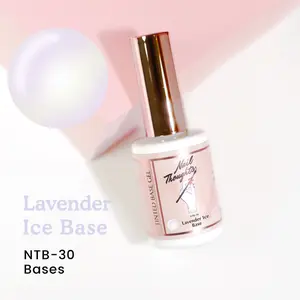 Kokoist X Nail Thoughts Tinted Base Gel - NTB-30 LAVENDER ICE BASE Builder Gel Base