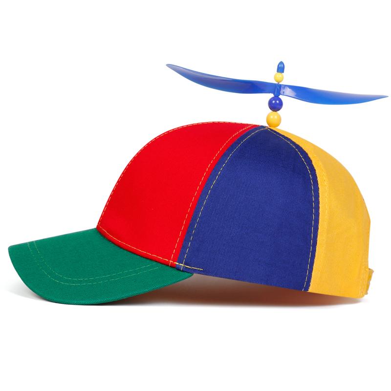 Unisex Propeller Baseball Cap Outdoor Adjustable Sunscreen Leisure Hat Travel Tourism Beach Vacation