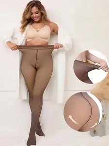 High Elasticity Women's Long Socks, Fall & Winter Warm Base Layer Leggings, Women Pantyhose, Tights, Sexy Business Workwear, Slim-Fit, Multiple Colors Available,Suitable for weight 88lb-154lb, suitable for height 145cm-178cm