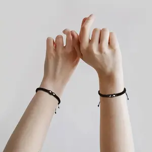 26 Letters Initial Heart Bracelets Handmade AdjustableName Braided Bracelets For Women Men Friendship Jewelry Gifts