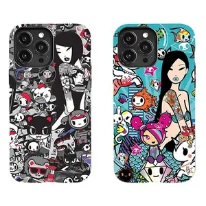 Tokidoki Trendy Collage Phone Case Suitable for iPhone 17-11 Pro Max/Plus and Samsung Galaxy S23-25
