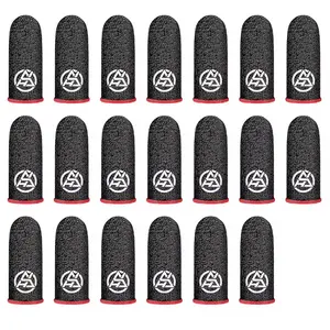10 Pairs Fingertips Cover Sweatproof for PUBG Gamer Mobile Finger Glove Anti-slip Finger Cots Cover for Touch Screen Mobile Gaming