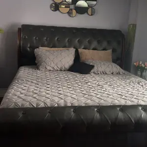 MarryLane 15 Inch Tailored Drop Ruffle Bed Skirt with Adjustable Elastic Belt, Durable 100% Polyester, Machine Washable, Fits Twin Full Queen King, Hides Under Bed Clutter, Bedroom & RV Storage