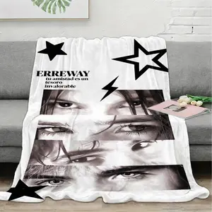 Rebelde Way Print Flannel Blanket All-Season Comfort Throw Lightweight Warm Ideal for Home Travel Camping Sports Enthusiasts Cozy Gift for Thanksgiving Christmas Independence Day tiktokshopspringglowup