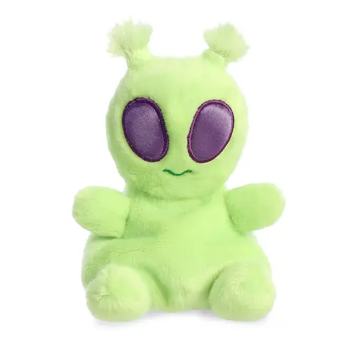Palm Pals Adorable Ross Alien 4.5 inch Green Mini Soft Plush Collectable Stuffed Animal