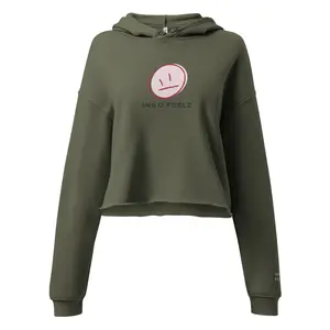 Wild Feelz: All the Feelz Crop Hoodie