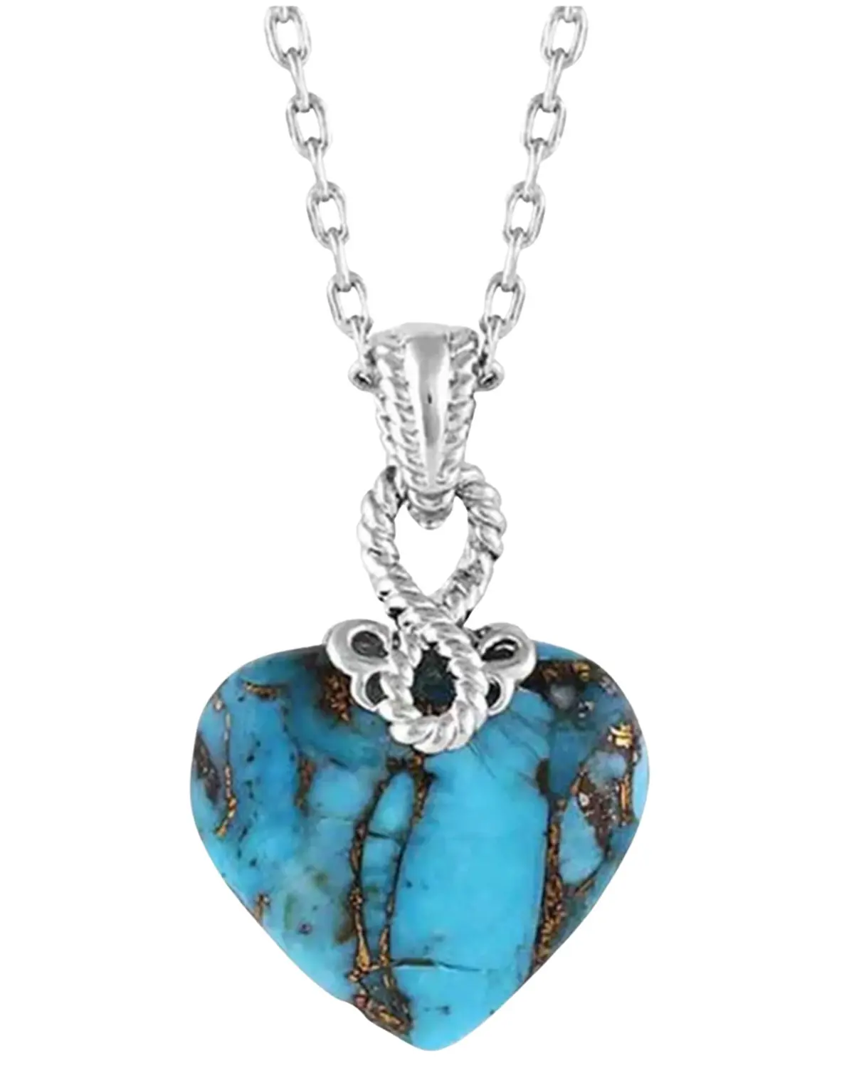 Montana Silversmiths Women's Untamable Heart Of Stone Necklace - Nc5189