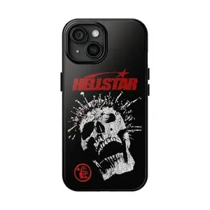 Retro Hellstar Phone Case Alternative Art Series Free Gift & Wipes, unique Phone Case,Durable Protection, Waterproof, Apple Compatible