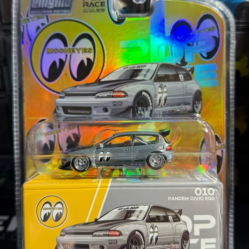 Pop Race Honda Pandem Civic EG6 Mooneyes #010 Enigma Exclusive