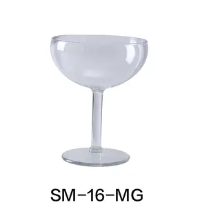 Yanco SM-16-MG 16 oz Stemware Margarita Glass, Clear - 4.75 x 6.5 in. - Pack of 24