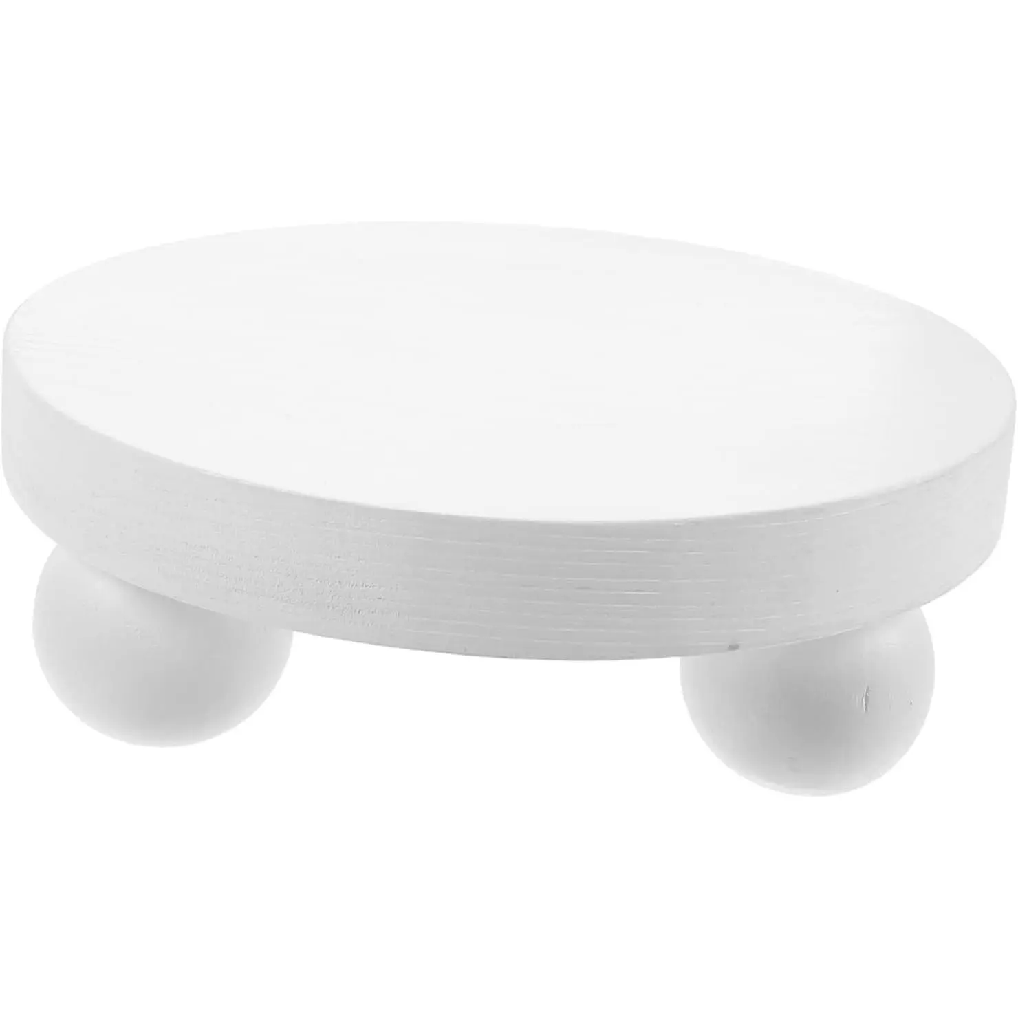 Lurrose Bench Wooden Photography Prop Mini Stool for Photography White Decorative Stool Prop