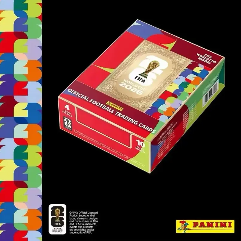 KAYOU × PANINI FIFA WORLD CUP 2026 Official Football Trading Cards Sealed Box KAYOU × PANINI FIFA WORLD CUP 2026 Official Football Trading Cards Sealed Box