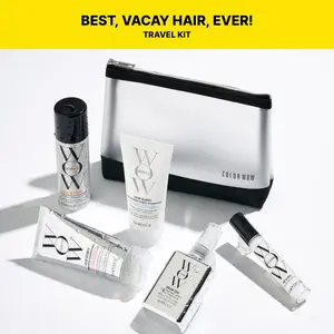 Color Wow Best Vacation Hair Ever Travel Kit with FREE Bag Color Wow Best Vacation Hair Ever Travel Kit with FREE Bag
