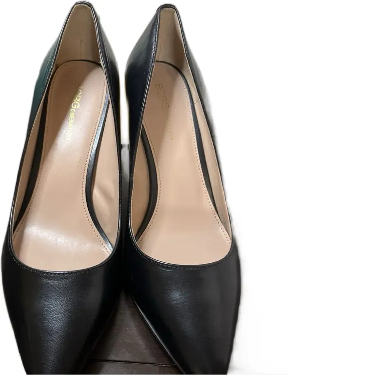 These are BCBGeneration pointed-toe pumps, which are comparable to the Cole Haan Mylah Pump Shoe Women Elegant High Heels