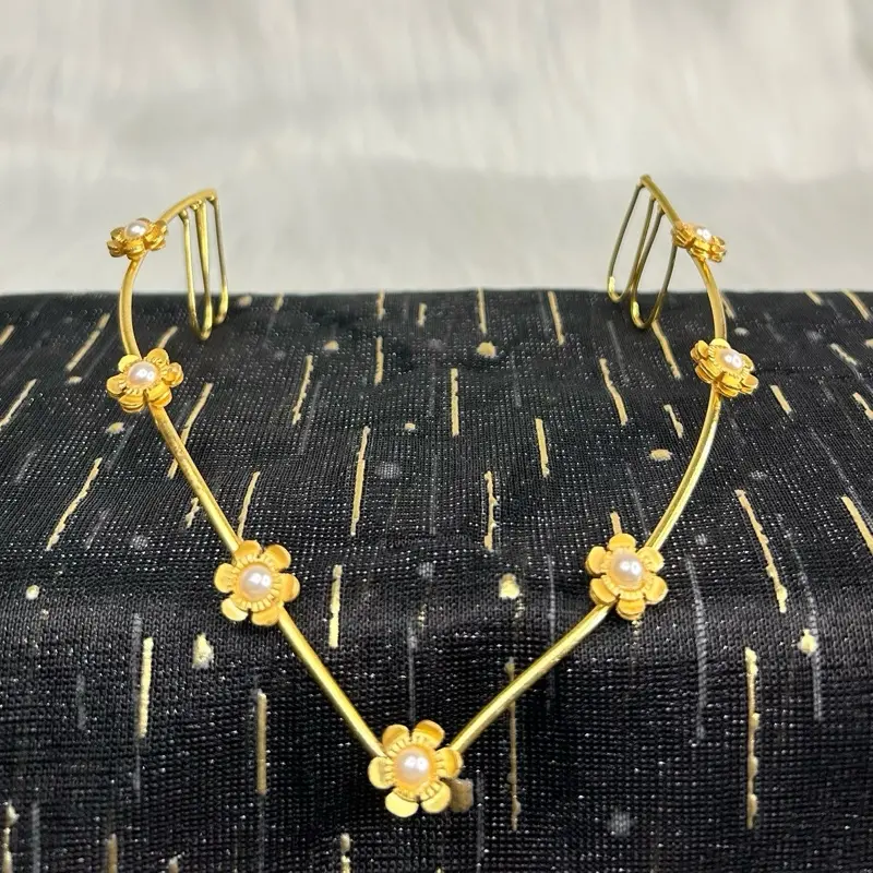 Beautiful Gold Floral Tiara