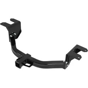 Class 3 Trailer Hitch 2" Receiver Compatible with 2019-2024 GMC Sierra 1500 Chevy Chevrolet Silverado 1500 Black Towing Hitch