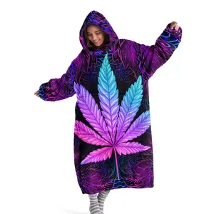 hoodie blanket，Wearable Blanket，Hooded Blanket Wearable Christmas Pattern Soft Comfortable Hooded Blanket with Sleeves, Unisex Sleep Cover, Casual Gift, Holiday Gifts，Christmas Gift,Valentine's Day gift