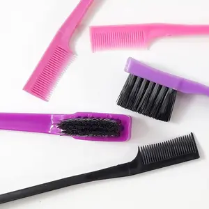 [Not For Sale] 1Pcs Comb Dye Hair Comb Eyebrow Brushhair Modification Bangs Dye Brush Random Color For Women Random Gift (Do Not Order Separately)