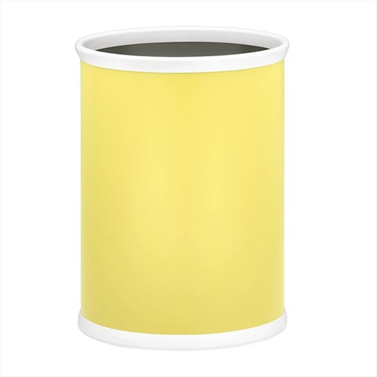 212 MAIN 13-Inch Oval Shape Kraftware 13974 B.C. Lemon Garbage Can - Creative Waste Bin, Indoor/Outdoor Kitchen Household Home Supply