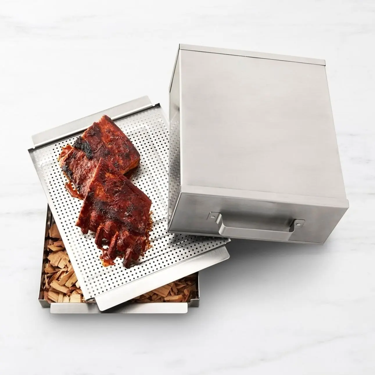 Williams Sonoma Stainless-Steel Smoker Box