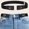 Women's Street Style Elastic Waistband, 2026 New Style Trendy Adjustable Waist Belt for Jeans Accessories, for Daily Decoration, Girlfriend Gifts